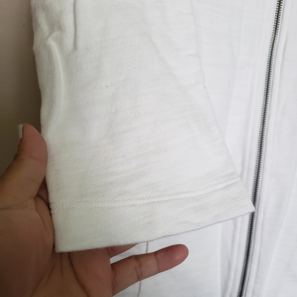 Neon Buddha white cotton jacket - Picture 3 of 12